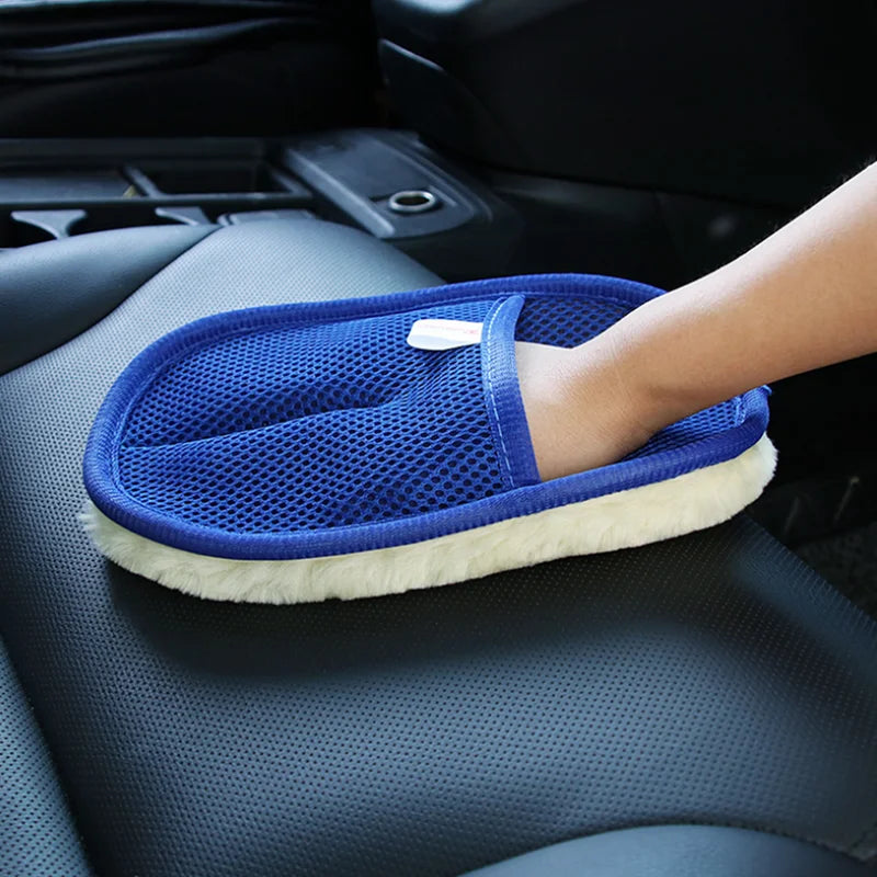 Car Cleaning Brush & Gloves