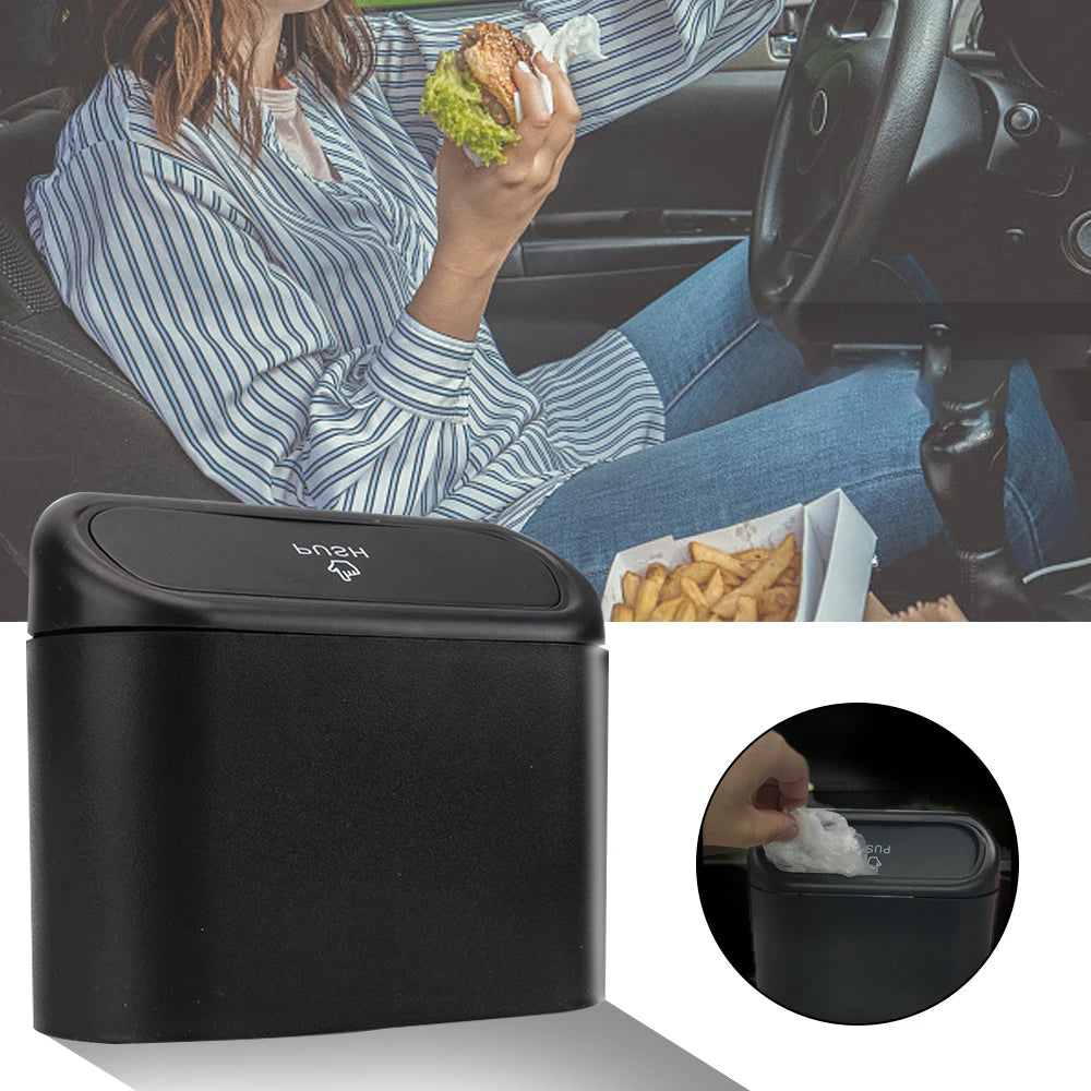 1L Portable Car Trash Can