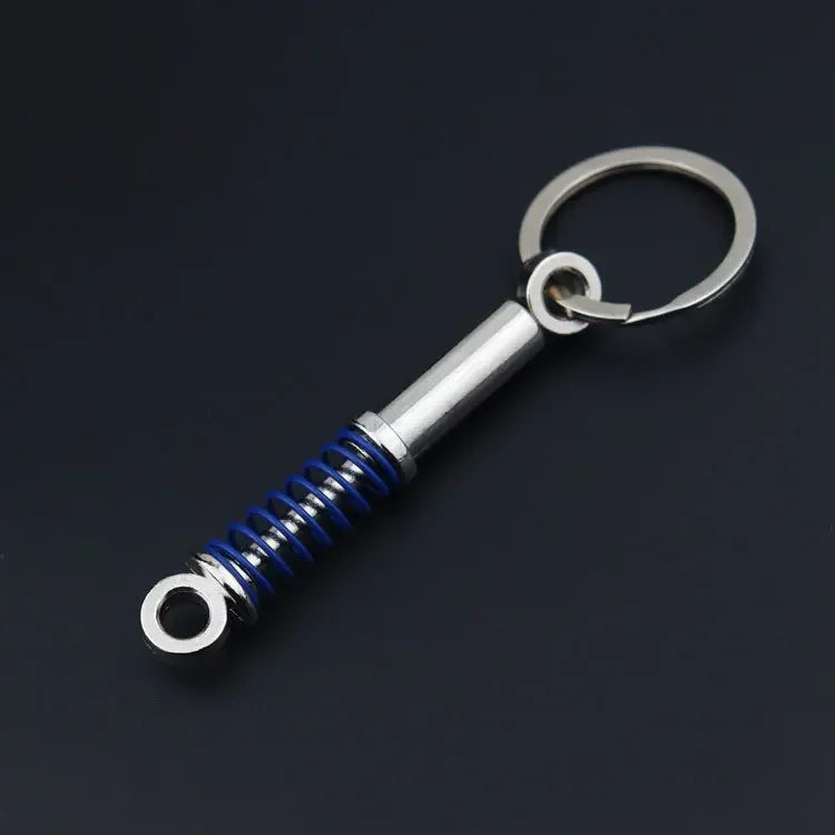 Metal Car Wheel Keychain