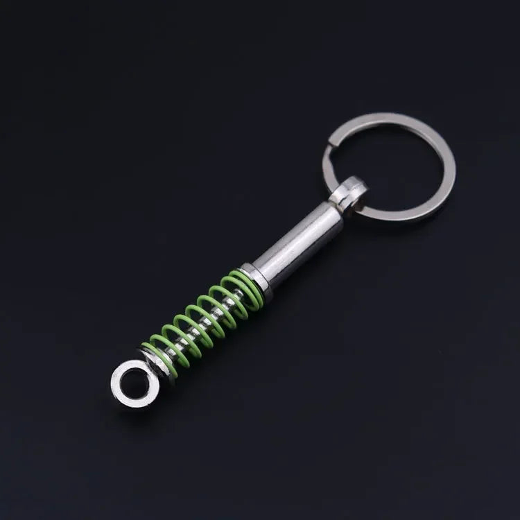 Metal Car Wheel Keychain