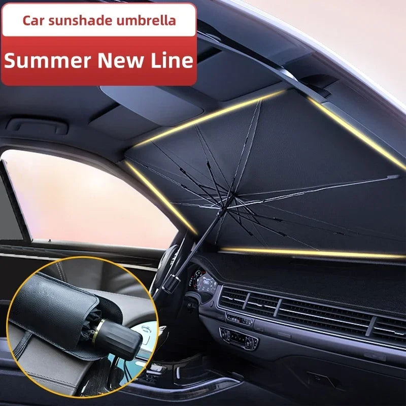 Foldable Car Sunshade Umbrella