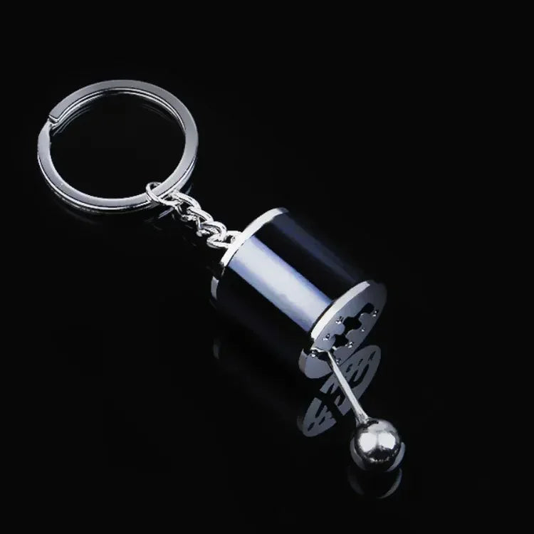 Metal Car Wheel Keychain