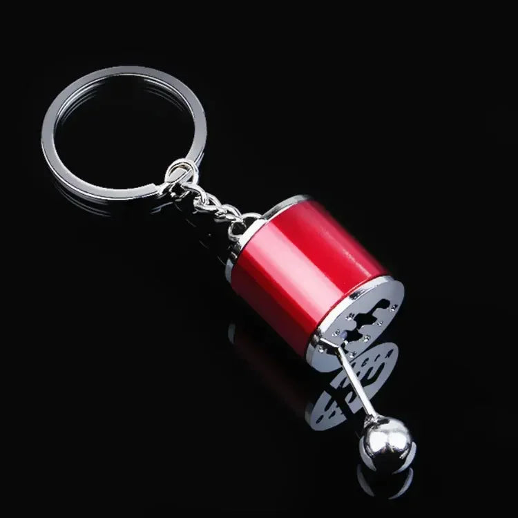 Metal Car Wheel Keychain