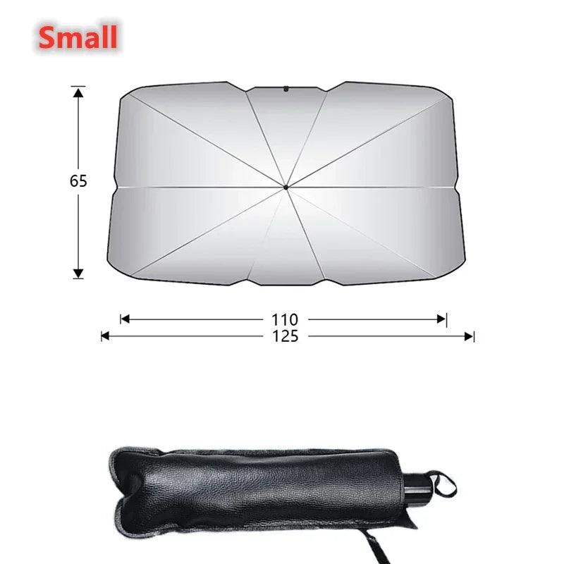 Foldable Car Sunshade Umbrella