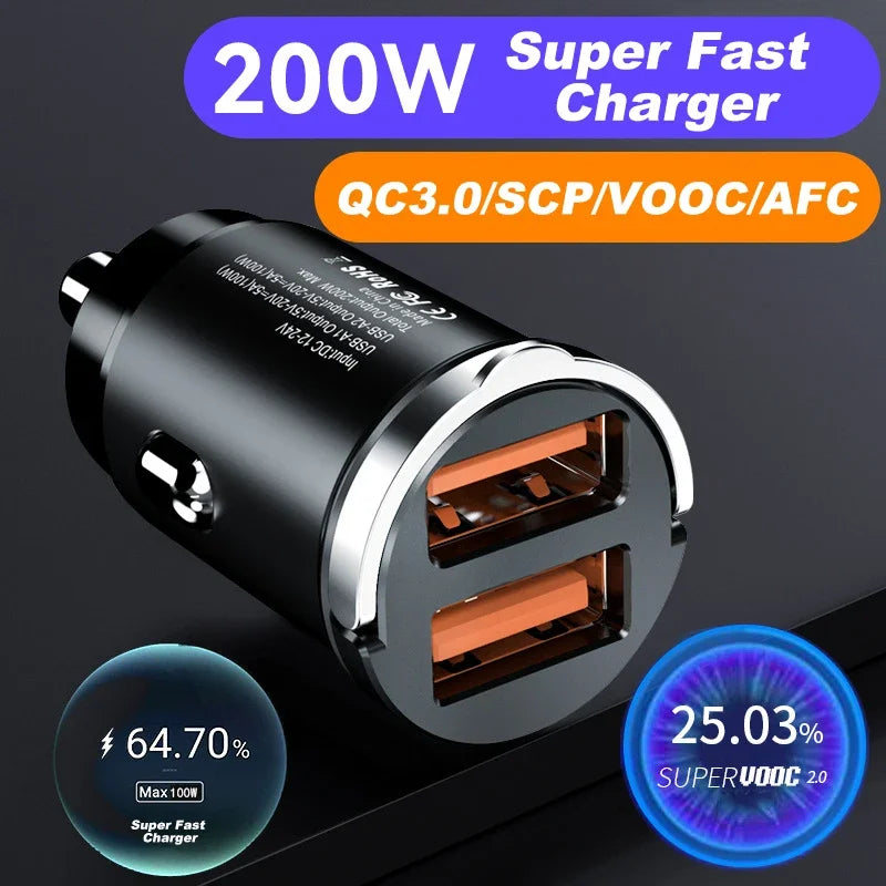 Mini USB Type-C Car Charger