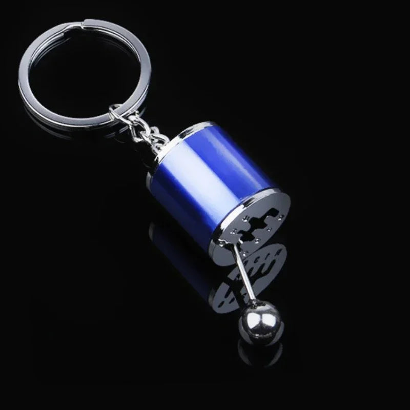 Metal Car Wheel Keychain