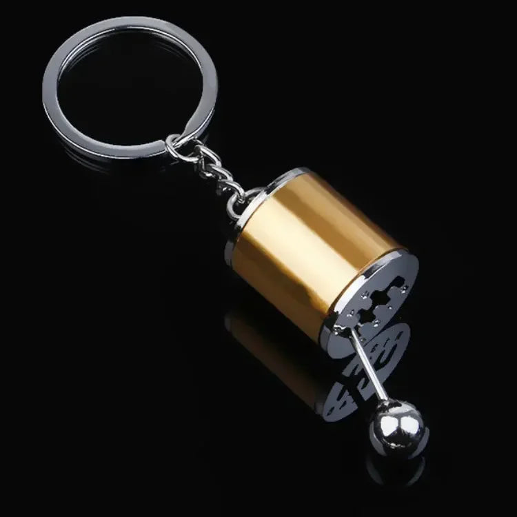 Metal Car Wheel Keychain