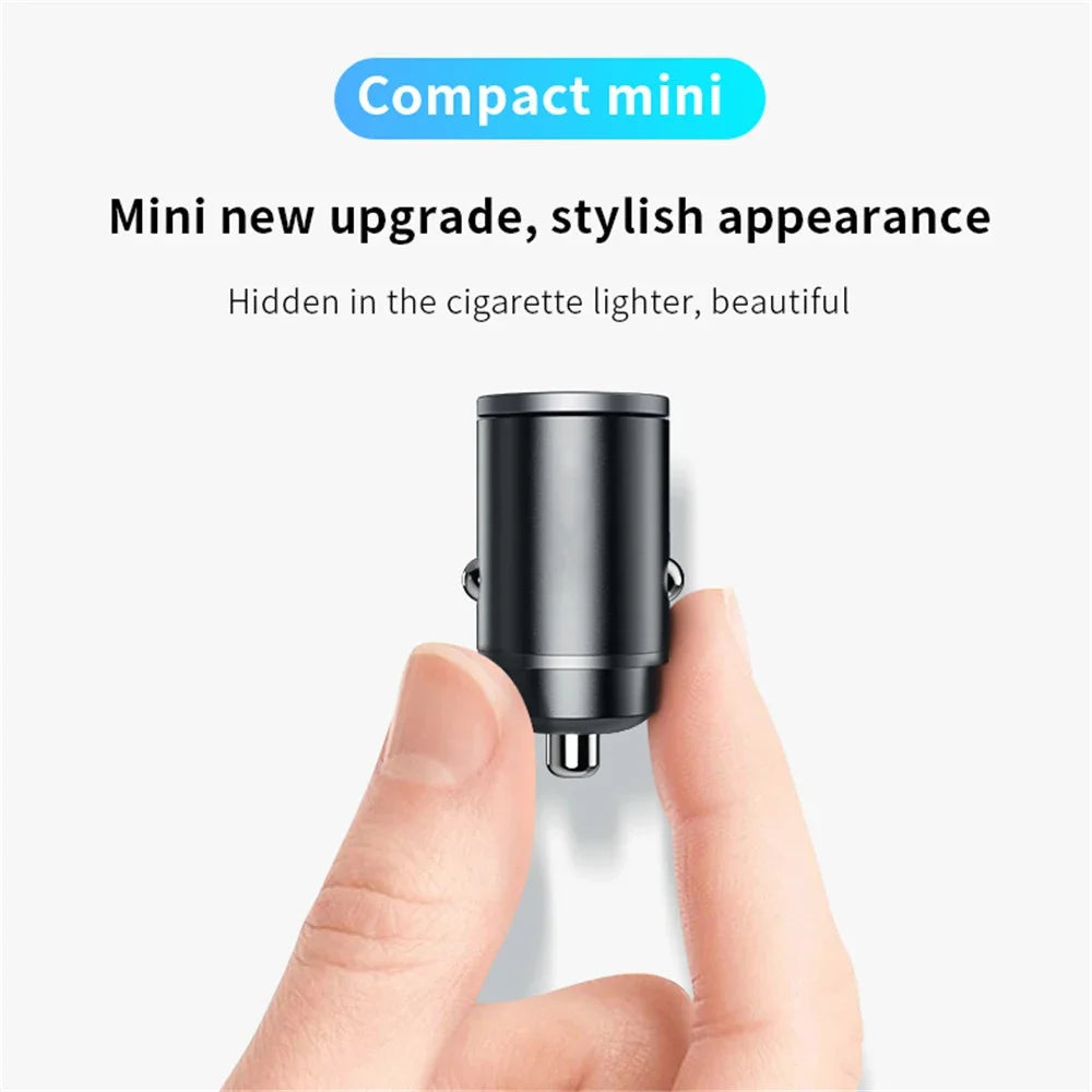 Mini USB Type-C Car Charger