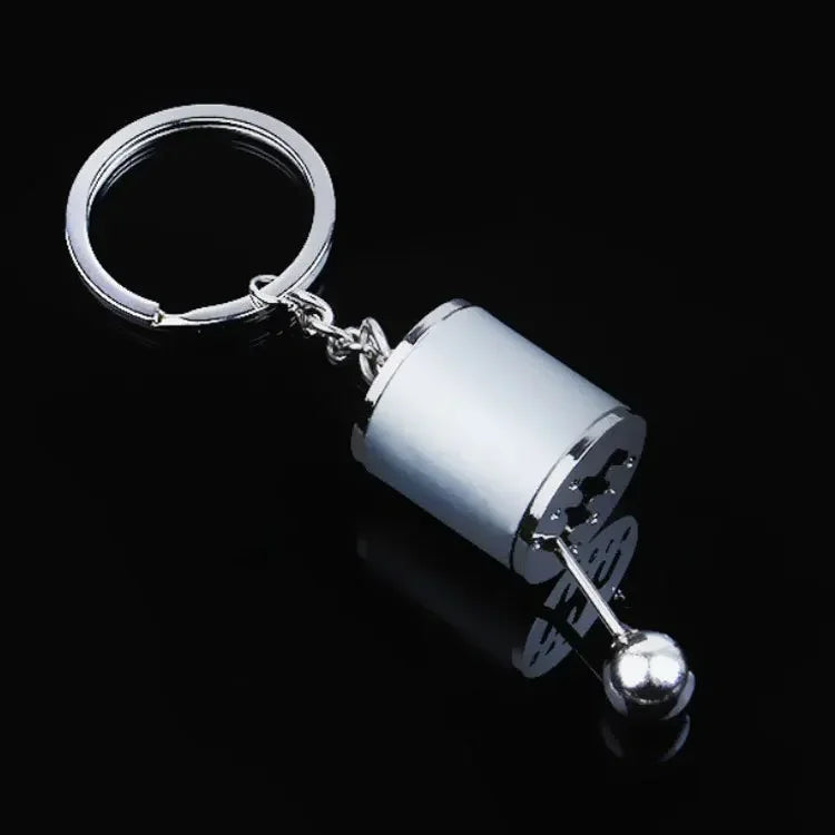 Metal Car Wheel Keychain